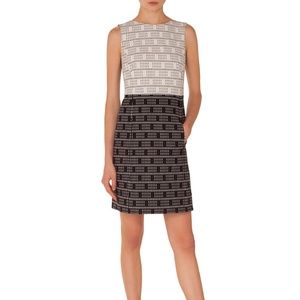 Akris punto Sleeveless Lace Jacquard Sheath Dress